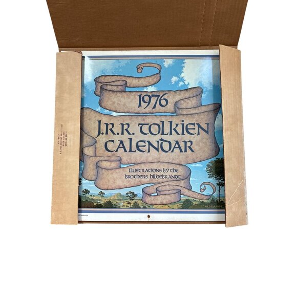 1976 J.R.R. Tolkien Calendar With‎ Illustrations By The Brothers Hildebrandt - Picture 8 of 9